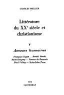 Cover of: Littérature du XXe siécle et christianisme