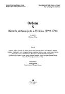 Cover of: Ordona X: ricerche archeologiche a Herdonia : 1993-1998