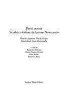 Cover of: Fuori norma by a cura di Barbara Marola ... [et al.].