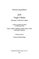 Cover of: Sindi: Tangale folktales (Kaltungo, Northeastern Nigeria)