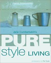 Cover of: Jane Cumberbatch's Pure Style Living