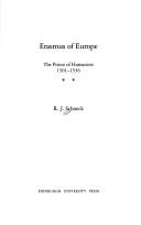 Cover of: Erasmus of Europe