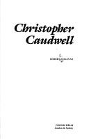 Christopher Caudwell by Robert Sullivan