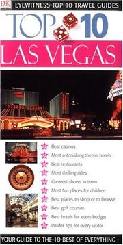 Cover of: Eyewitness Top 10 Travel Guide to Las Vegas (Eyewitness Travel Top 10)