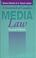 Cover of: A sourcebook of Canadian media law.  2d ed.