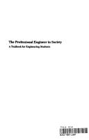 Cover of: The professional engineer in society by Stephen Collins, Steve Collins, Stephen Collins