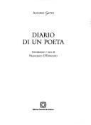 Cover of: Diario di un poeta