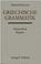 Cover of: Handbuch der Altertumswissenschaft, Bd.1/3, Griechische Grammatik