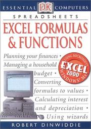 Cover of: Excel: formulas & functions