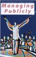 Cover of: Managing publicly