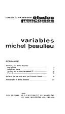 Cover of: Variables