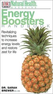 Cover of: Energy Boosters Handbook | Sarah Brewer