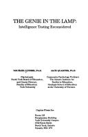 Cover of: The genie in the lamp: intelligence testing reconsidered