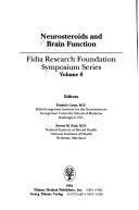 Cover of: Neurosteroids and Brain Function