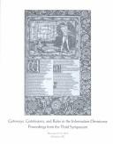 Cover of: Gateways, gatekeepers, and roles in the information omniverse: proceedings of the third symposium