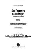 Cover of: Sri Caitanya Caritamrita: Madhya Lila, v.2