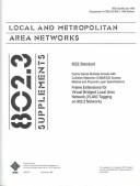 Cover of: Supplement to Carrier Sense Multiple Access With Collision Detection (Csma/Cd) Access Method and Physical Layer Specifications: Frame Extensions for Virtual ... Network (Vlan) Tagging on 802.3 Networks