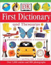 Cover of: DK First Dictionary by Anne Millard