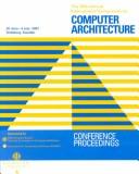 Cover of: Computer Architecture (Isca 2001) W/CD ROM: 28th International Symposium on