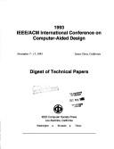 Cover of: 1993 IEEE/ACM International Conference on Computer-Aided Design, November 7-11, 1993, Santa Clara, California by IEEE/ACM International Conference on Computer-Aided Design (11th 1993 Santa Clara, Calif.)