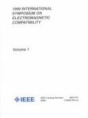 Cover of: 1999 International Symposium on Electromagnetic Compatibility: May 17-21, 1999 Surugadai Memeorial Hall, Chuo Univeristy 3-11-5, Kanda-Surugadai, Chiyoda-Ku, Tokyo, 101-8324, Japan