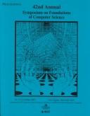 Cover of: 42nd Annual Symposium on Foundations of Computer Science by Symposium on Foundations of Computer Science (42nd 2001 Las Vegas, Nev.)