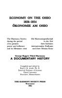 Cover of: Economy on the Ohio, 1826-1834 by Karl John Richard Arndt