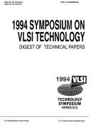 Cover of: 1994 Symposium on Vlsi Technology: Digest of Technical Papers/94Ch3433-0 (Symposium on Vlsi Technology)