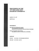 Cover of: Proceedings of the 1997 IEEE/ASME Joint Railroad Conference by Joint ASME/IEEE Railroad Conference (1997 Boston, Mass.), Institute of Electrical and Electronics Engineers, ASME Joint Rail Conference, Joint ASME/IEEE Railroad Conference (1997 Boston, Mass.)