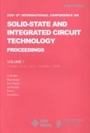 Cover of: 2001 6th International Conference on Solid-State and Integrated-Circuit Technology: Proceedings : October 22-25, 2001, Shanghai, China