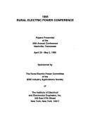 Cover of: 1995 Rural Electric Power Conference | 