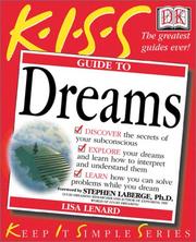 Cover of: K.I.S.S. guide to dreams by Lisa Lenard-Cook