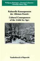 Cover of: Kulturelle Konsequenzen der "Kleinen Eiszeit"