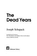 Cover of: The dead years