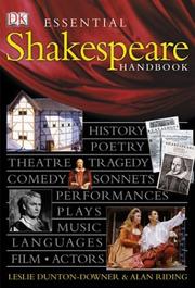 Cover of: Essential Shakespeare handbook by Leslie Dunton-Downer