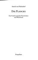 Cover of: Die Plancks by Astrid von Pufendorf