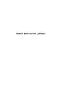 Cover of: Histoire de la Nouvelle-Calédonie: nouvelles approches, nouveaux objets