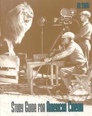 Cover of: Study guide for American cinema