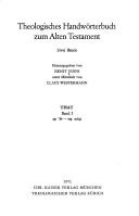 Cover of: Theologisches handwörterbuch zum Alten Testament by Herausgegeben von Ernst Jenni ; unter Mitarbeit von  Claus Westermann.