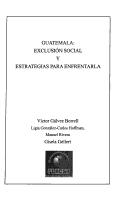 Cover of: El guerrillero y el general: Rodrigo Asturias y Julio Balconi sobre la guerra y la paz en Guatemala