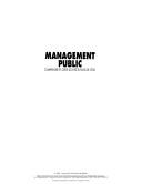 Cover of: Management public by Roland Parenteau