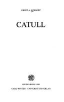 Cover of: Catull by Ernst A. Schmidt