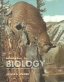Cover of: Introduction To Biology with Student Study Art Notebook by Sylvia S. Mader