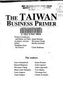 Cover of: The Taiwan Business Primer