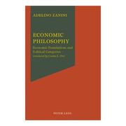 Cover of: Economic philosophy by Adelino Zanini