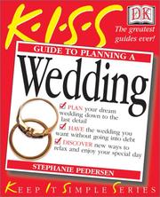 Cover of: KISS Guide to Planning A Wedding by Stephanie Pedersen