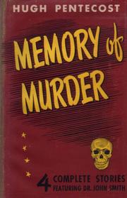Cover of: Memory of Murder by Hugh Pentecost