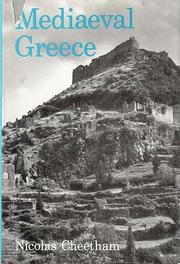 Mediaeval Greece by Sir Nicolas Cheetham