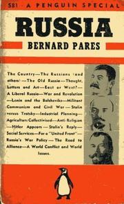 Cover of: Russia by Bernard Pares