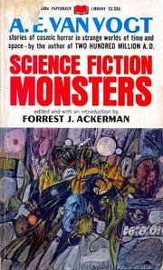 Cover of: Science Fiction Monsters | A. E. van Vogt